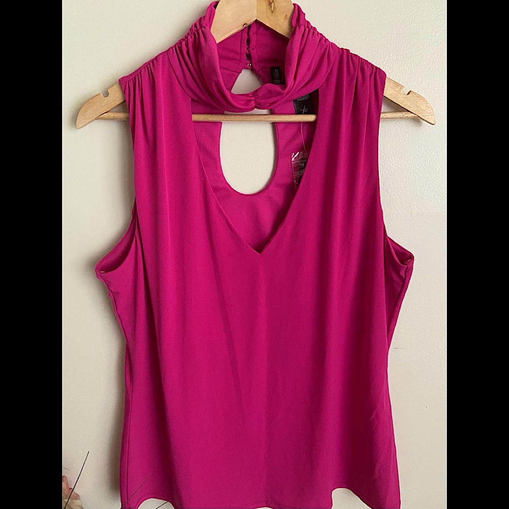 Pink Halter Top Large
